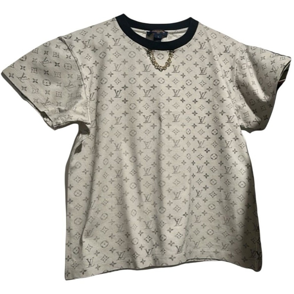 Louis Vuitton Washed Monogram T-Shirt Small